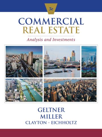 Cover of Commercial Real Estate Analysis & Investments, 3rd Edition