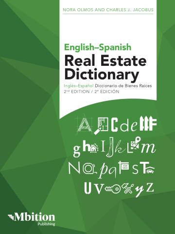 Cover of English-Spanish Real Estate Dictionary, 2nd Edition