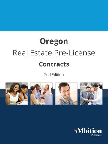 Cover of Oregon Real Estate Pre-License Contracts, 2E