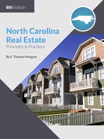 Cover of North Carolina Real Estate: Principles & Practices, 8th Edition