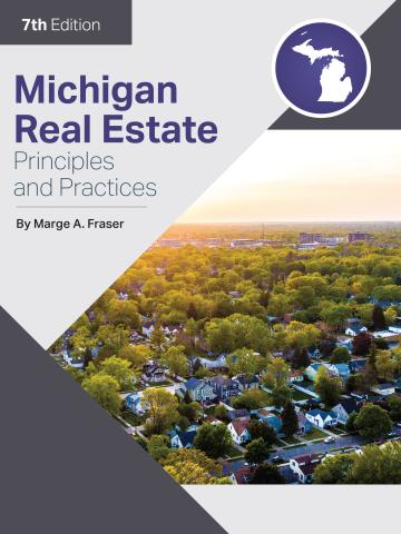 Cover of Michigan Real Estate Principles and Practices, 7th Edition