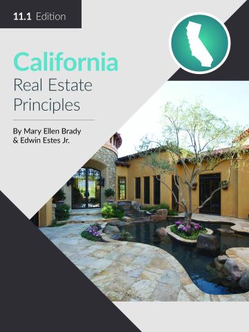 Cover of California Real Estate Principles, 11.1 Edition