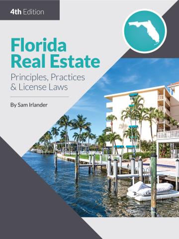 Cover of Florida Real Estate: Principles, Practices, and License Laws, 4th Edition