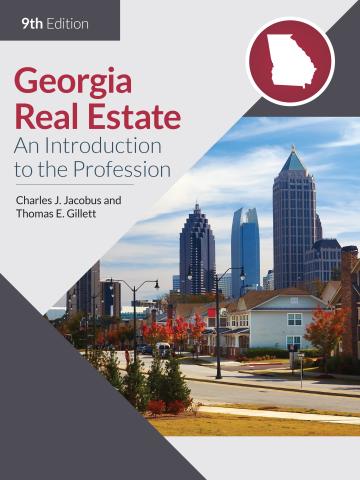Cover of Georgia Real Estate: An Introduction to the Profession, 9th Edition