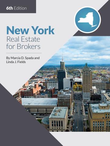 Cover of New York Real Estate for Brokers, 6th Edition